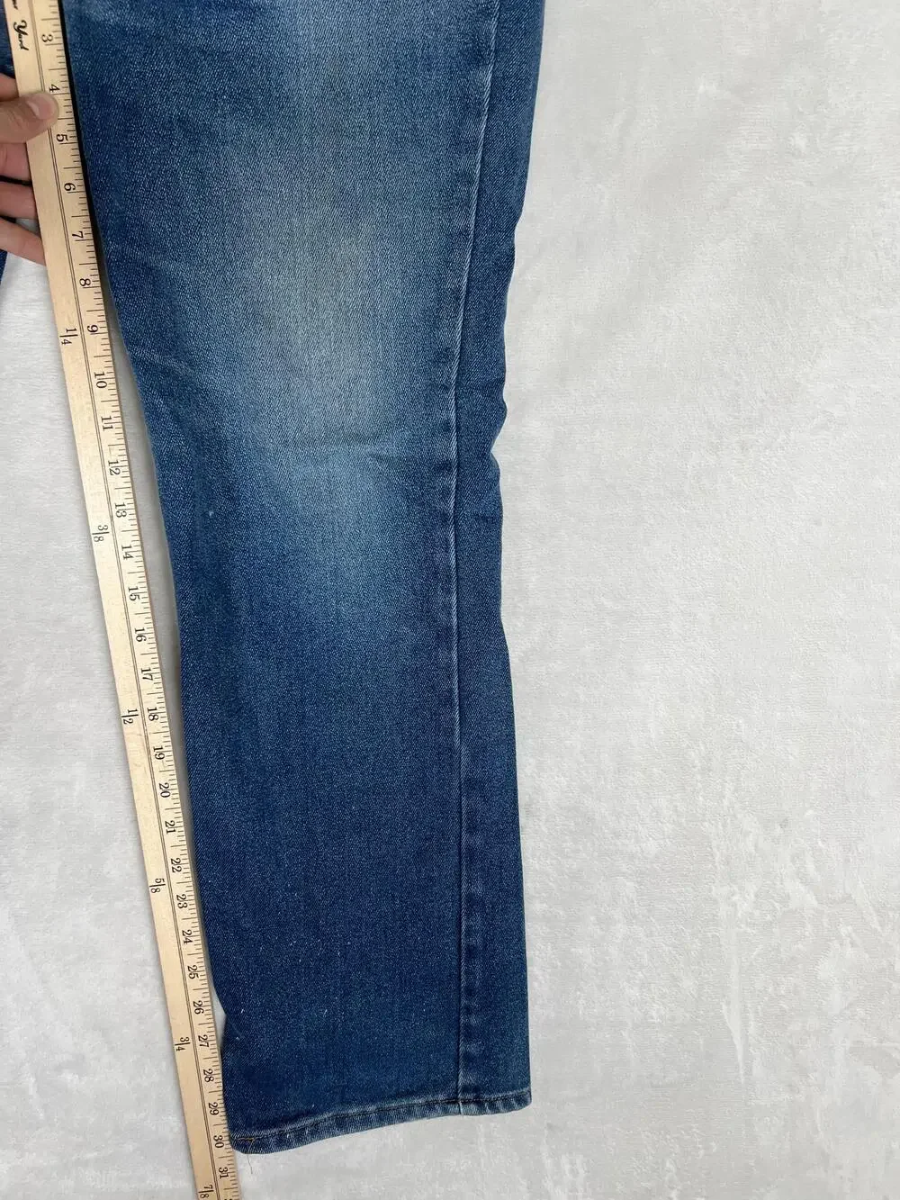 Vintage Levi's Action Jeans Mens 36x30 Blue Straight Denim Orange Tab USA Made